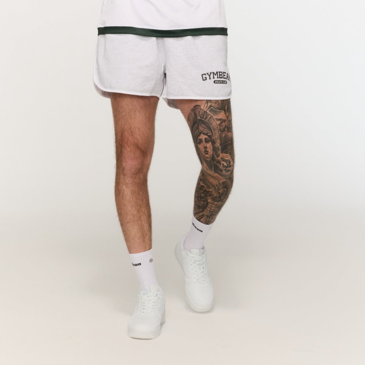 Varsity Sweatshorts Grey - GymBeam
