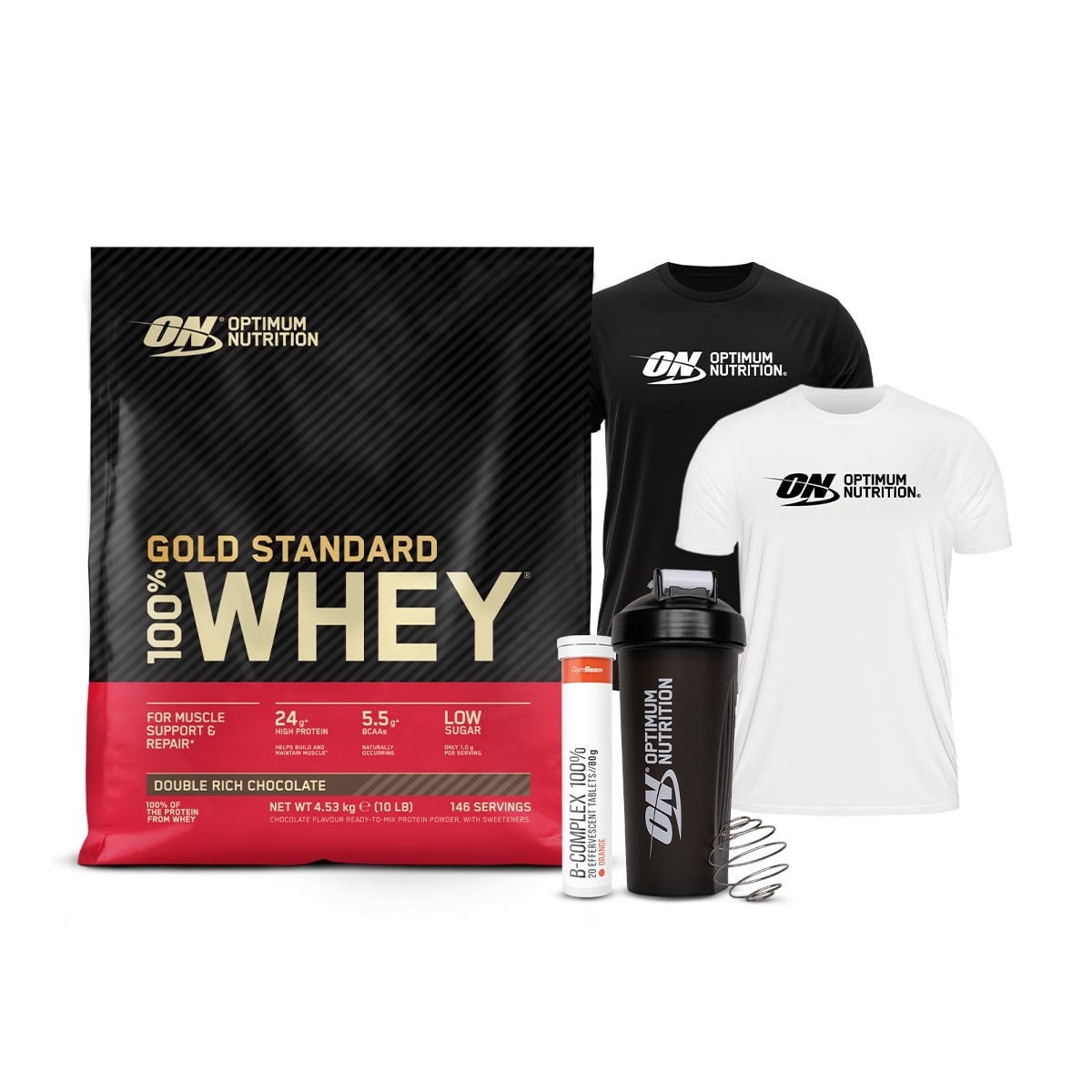100% Whey Gold Standard - Optimum Nutrition + gift
