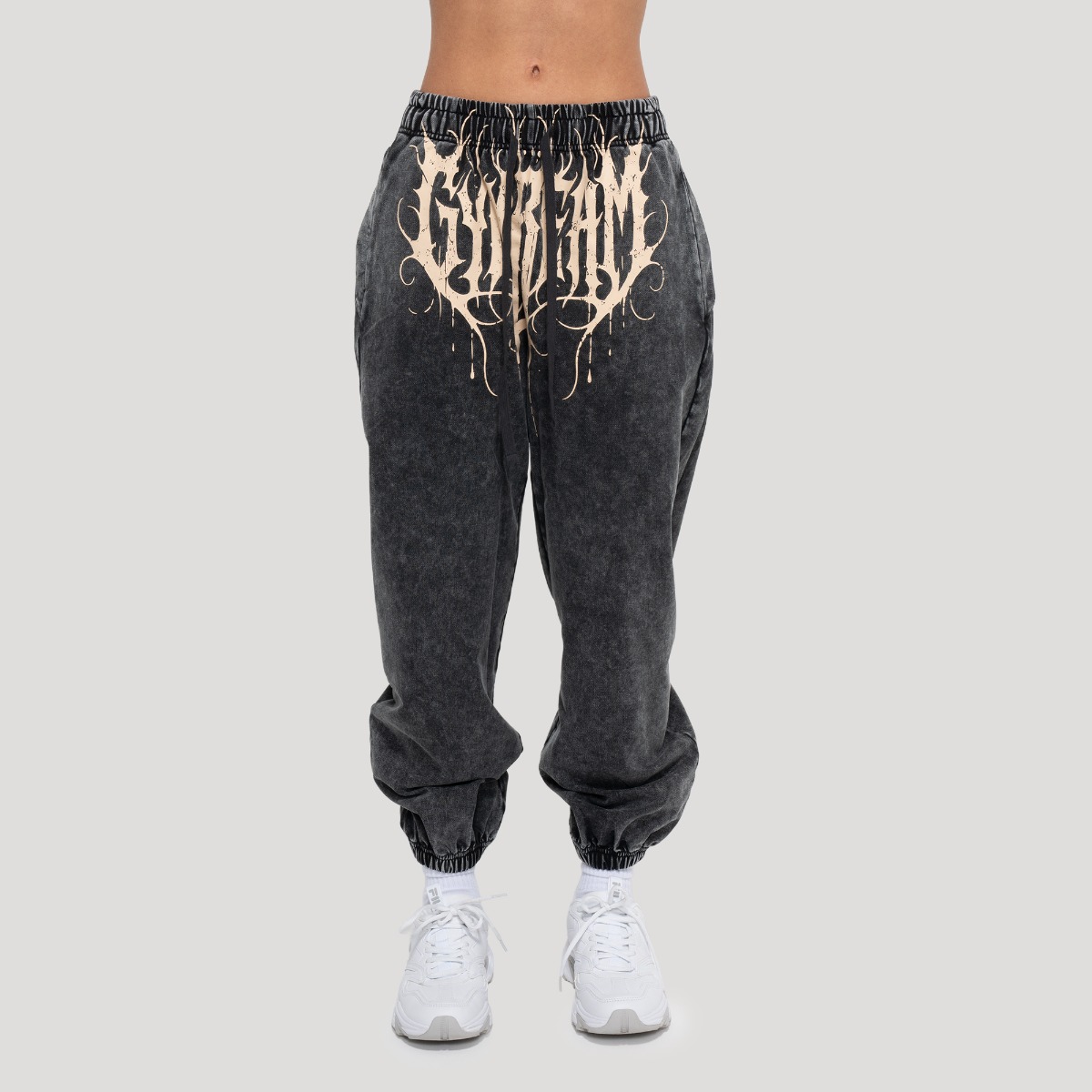 Women‘s Abyss Sweatpants Charcoal - GymBeam