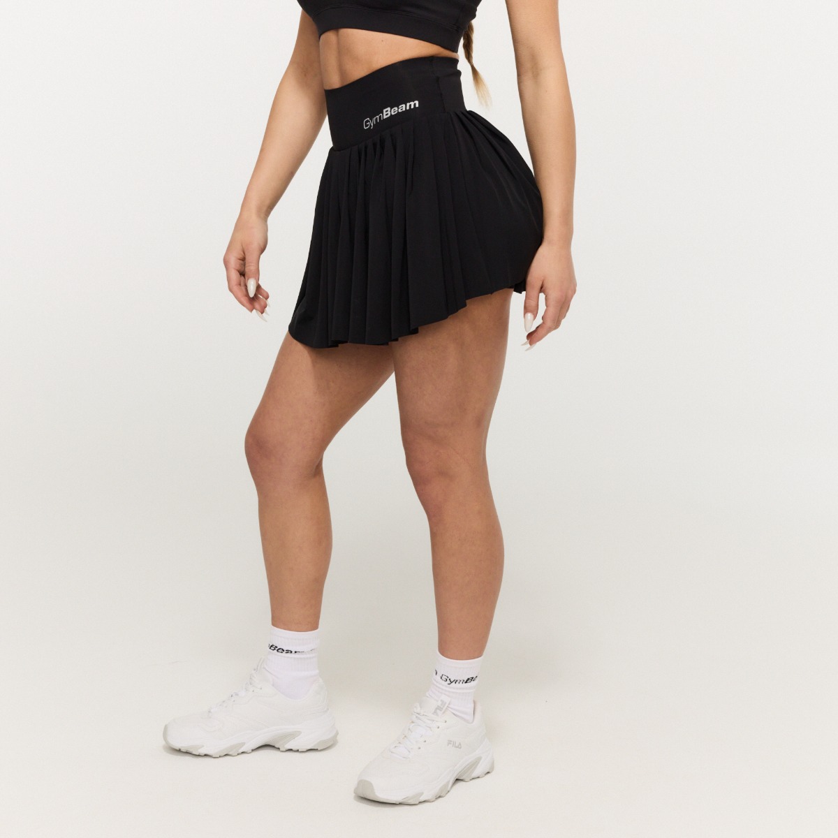 Women‘s BEAT Skort Black - GymBeam