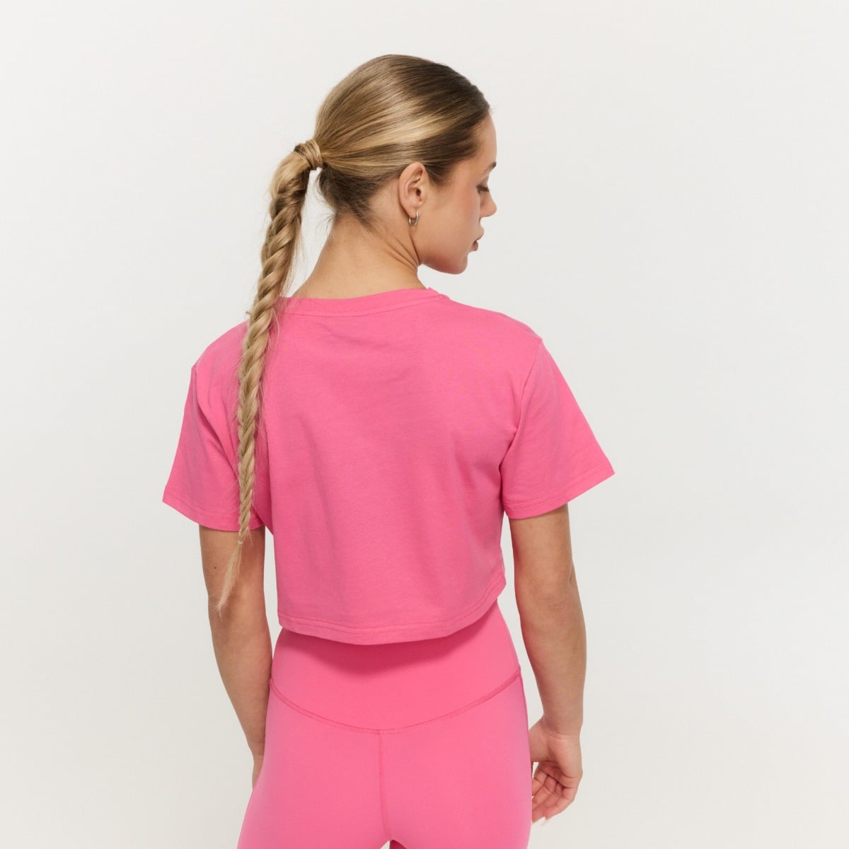 Women‘s Limitless Cropped T-Shirt Dragonfruit - GymBeam