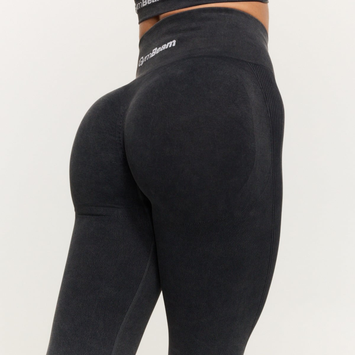 Women‘s FLO Leggings Graphite - GymBeam