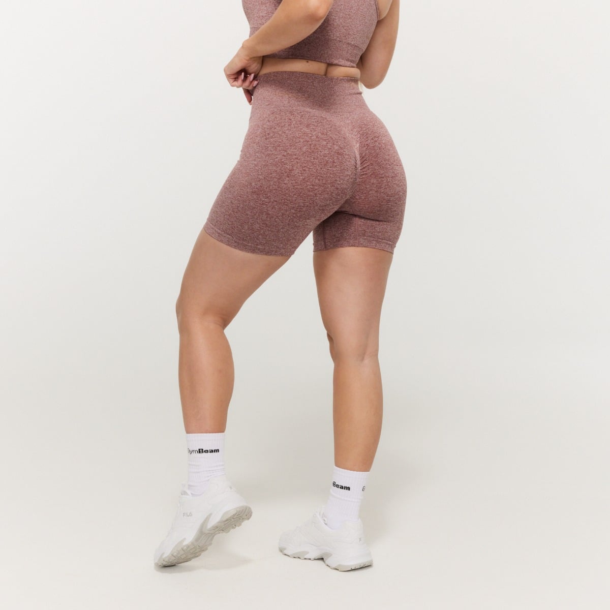 Women‘s FLO Shorts Mauve - GymBeam