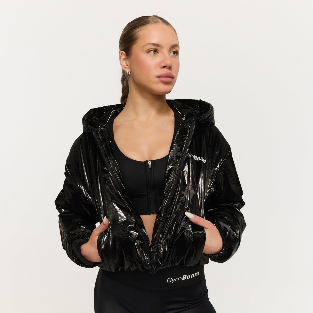 Women‘s Prime Jacket Black - GymBeam