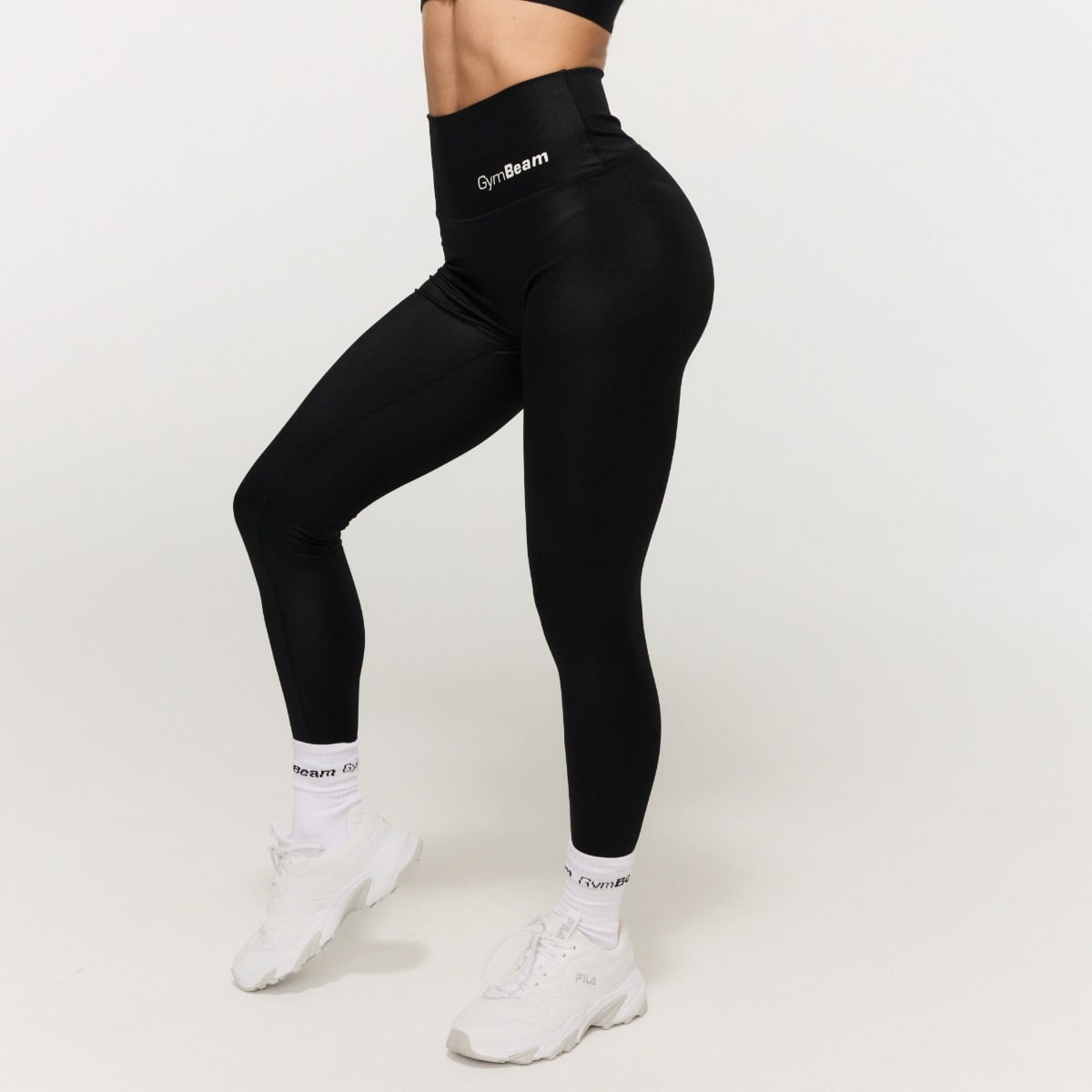Women‘s Prime Leggings Black - GymBeam