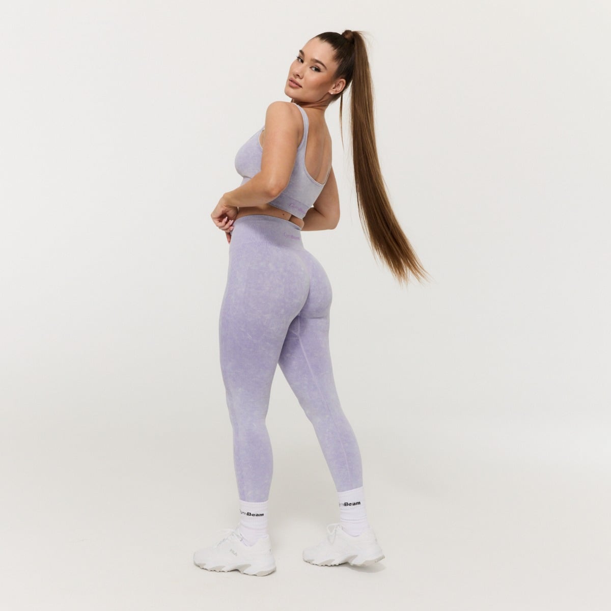 Women‘s Lift Seamless Leggings Violet - GymBeam