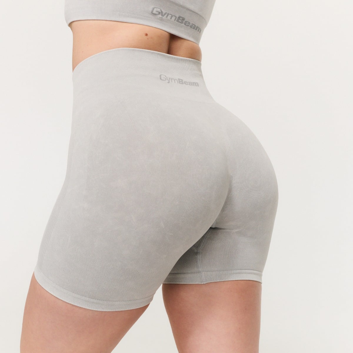 Women‘s Lift Seamless Shorts Grey - GymBeam