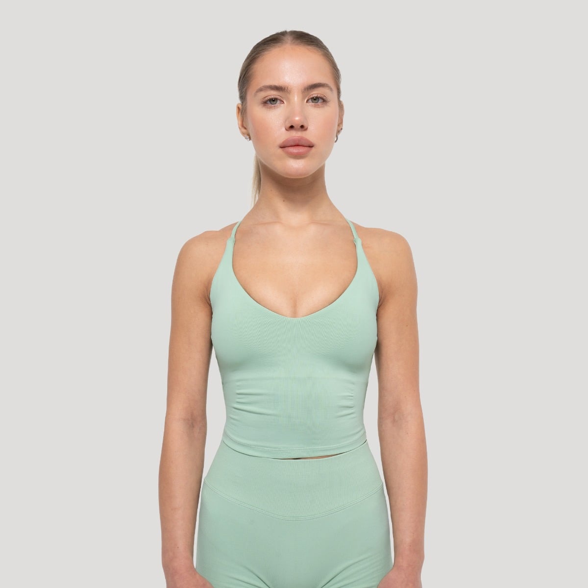 Women‘s Luma Tank Top Pistachio - GymBeam