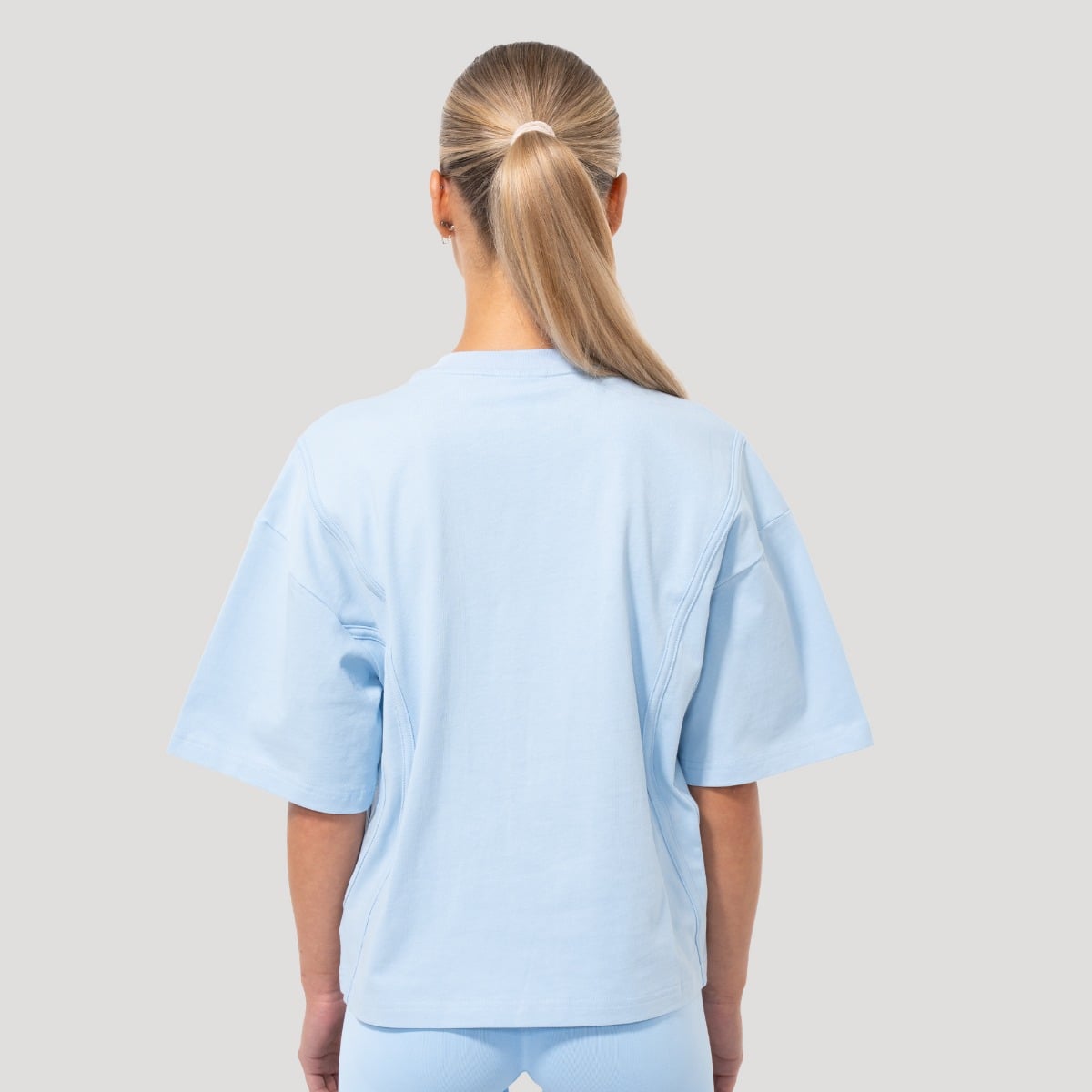 Γυναικείο Ανεπιτήδευτο T-Shirt Mochi, Μπλε - GymBeam