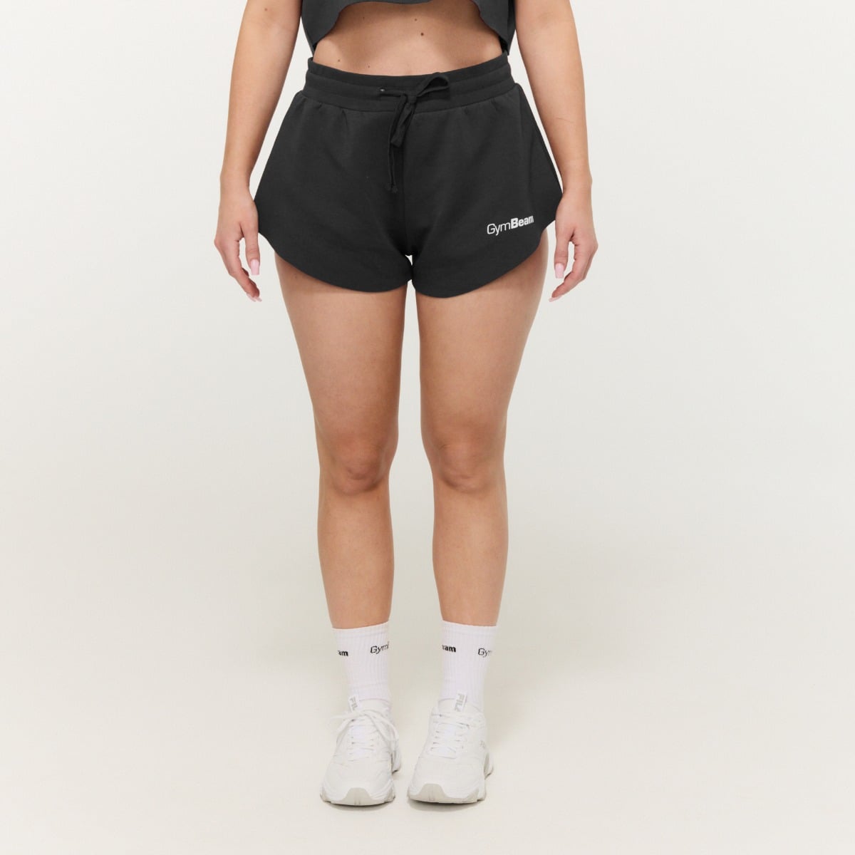 Women‘s Relay Shorts Black - GymBeam