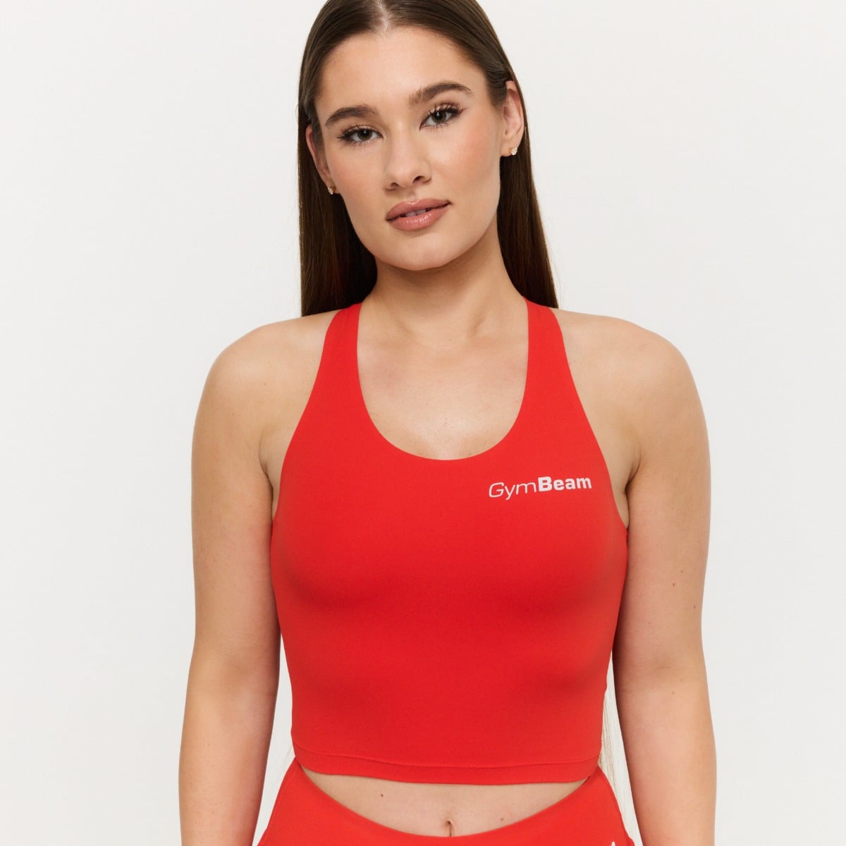 Women‘s BEAT Sports Top Tangerine - GymBeam