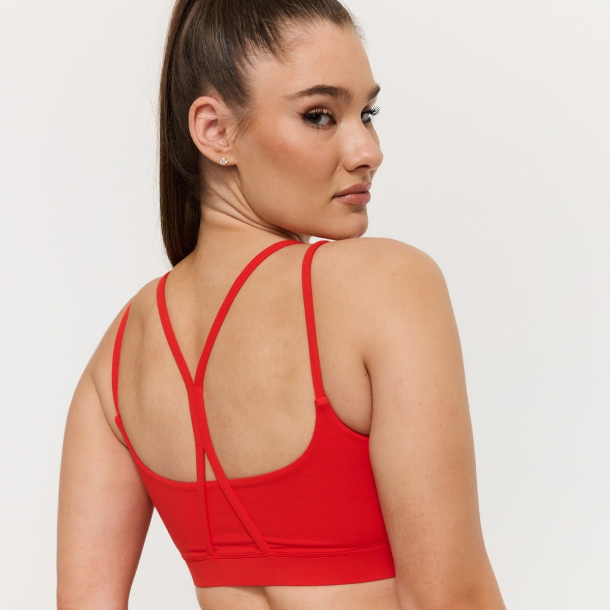 BEAT Sports Bra Tangerine - GymBeam