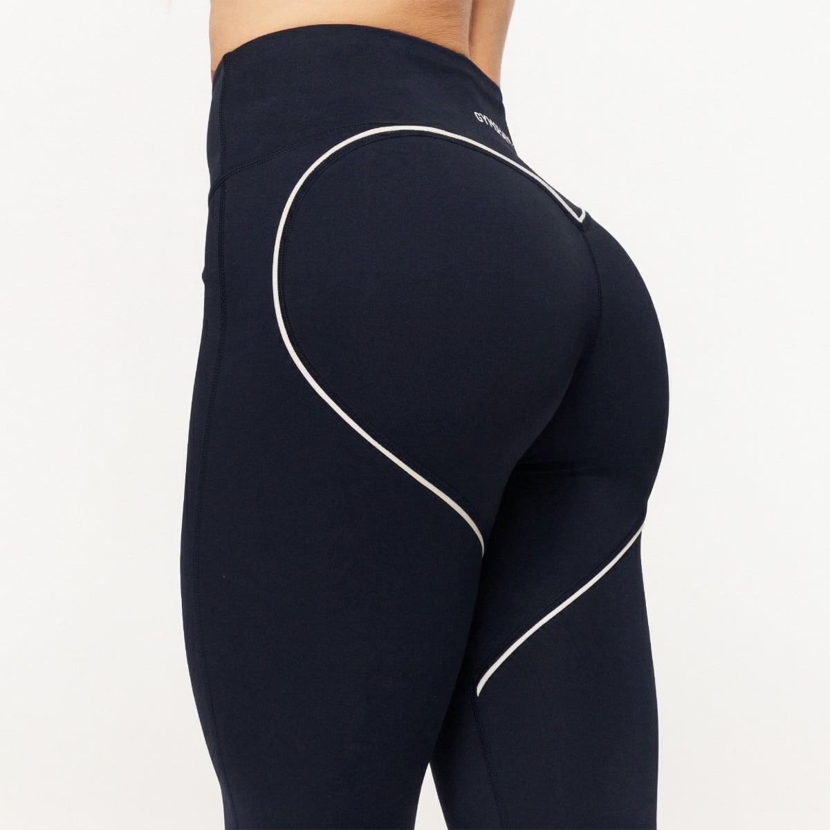 Women‘s Varsity Leggings Blue - GymBeam