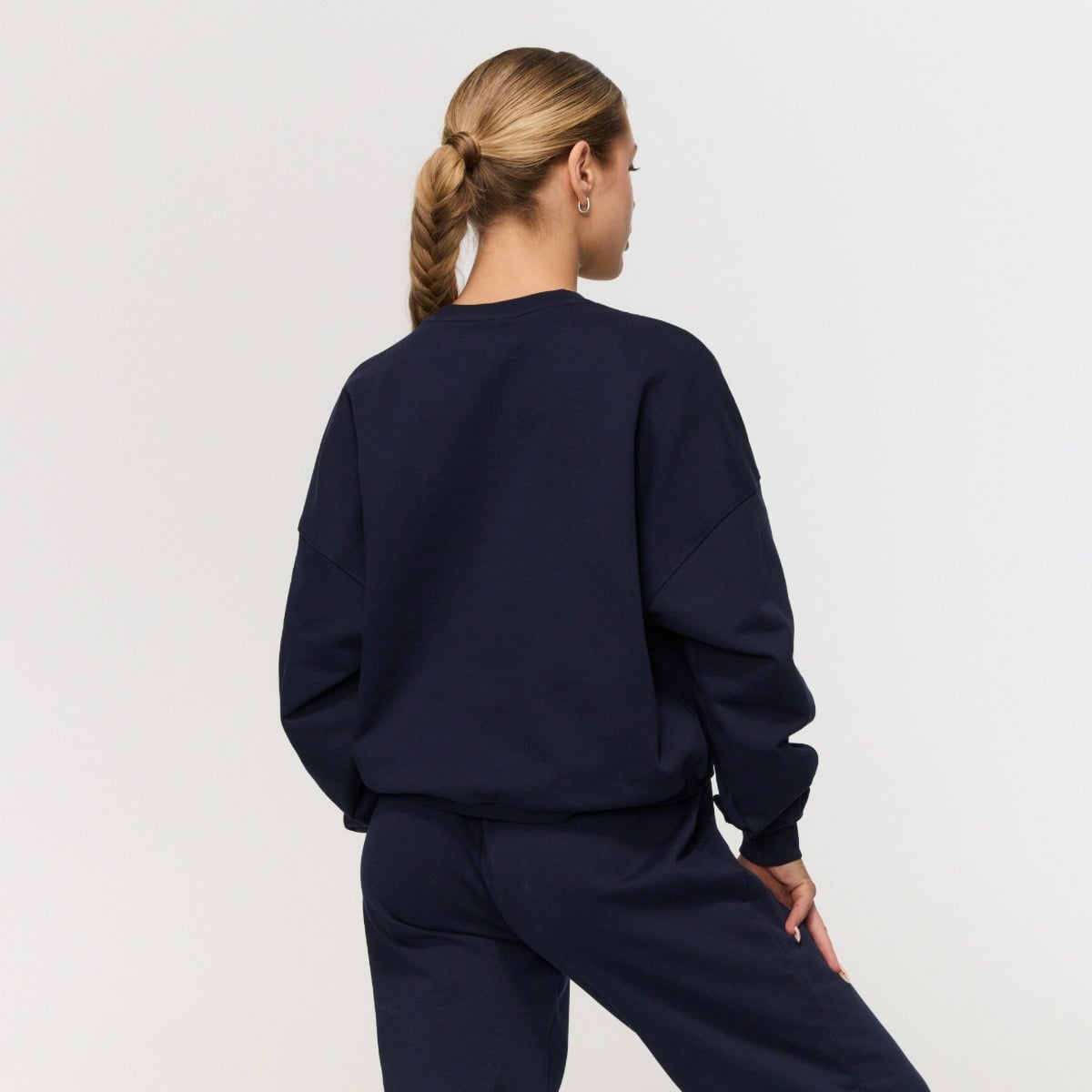 Women’s Varsity Sweatshirt Blue - GymBeam