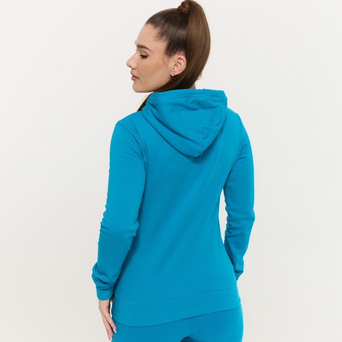 Women‘s Limitless Zip Up Hoodie Aquamarine - GymBeam