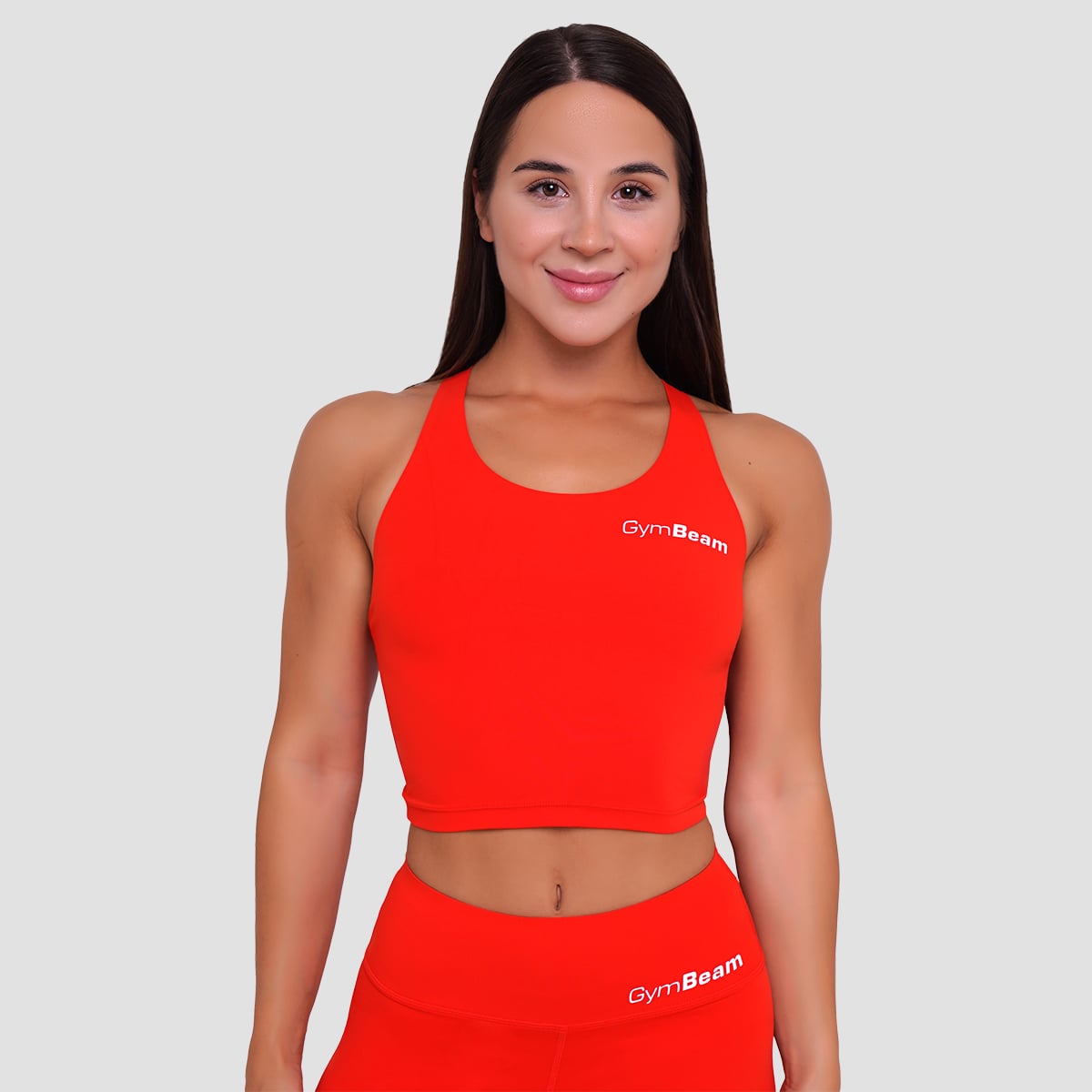 Women‘s BEAT Sports Top Tangerine - GymBeam