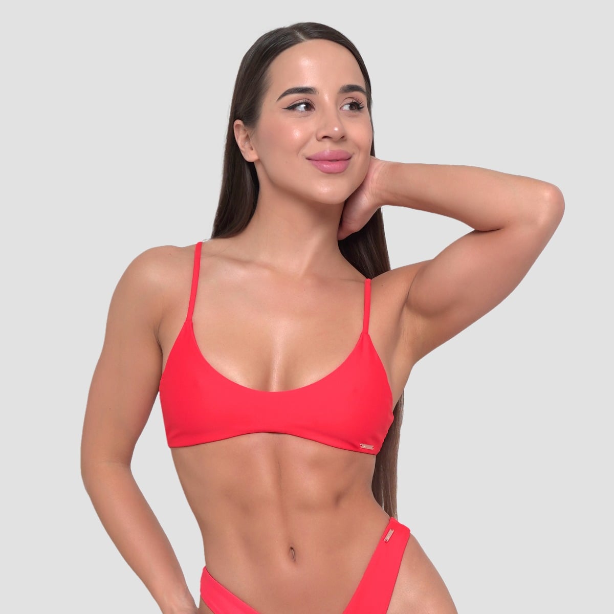 Women‘s Bikini Top HAWAII Red - GymBeam