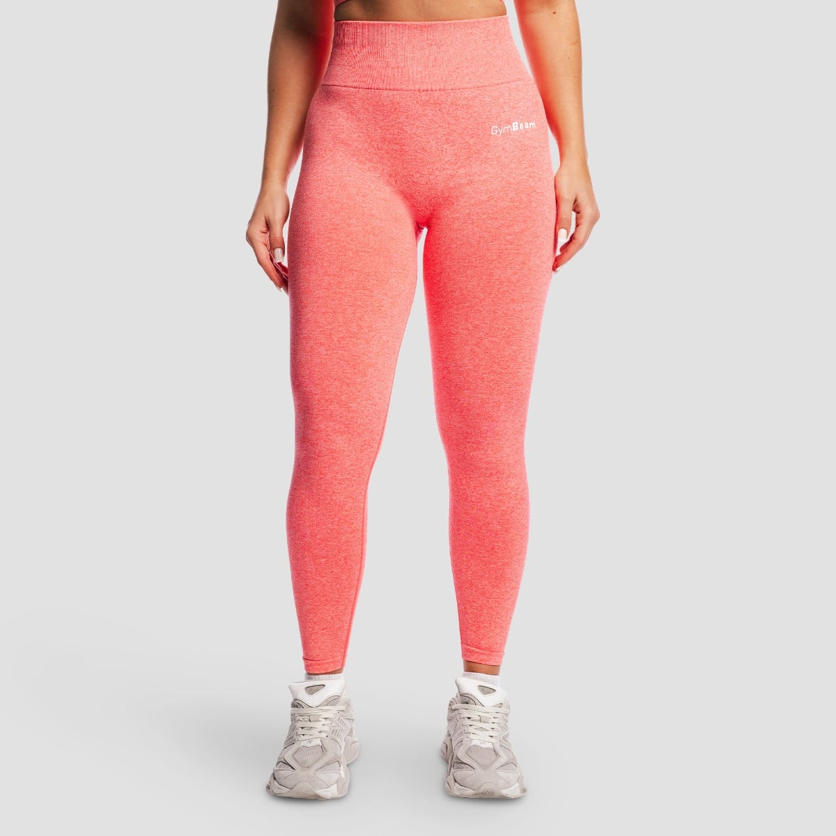 Women‘s FLO Leggings Coral - GymBeam