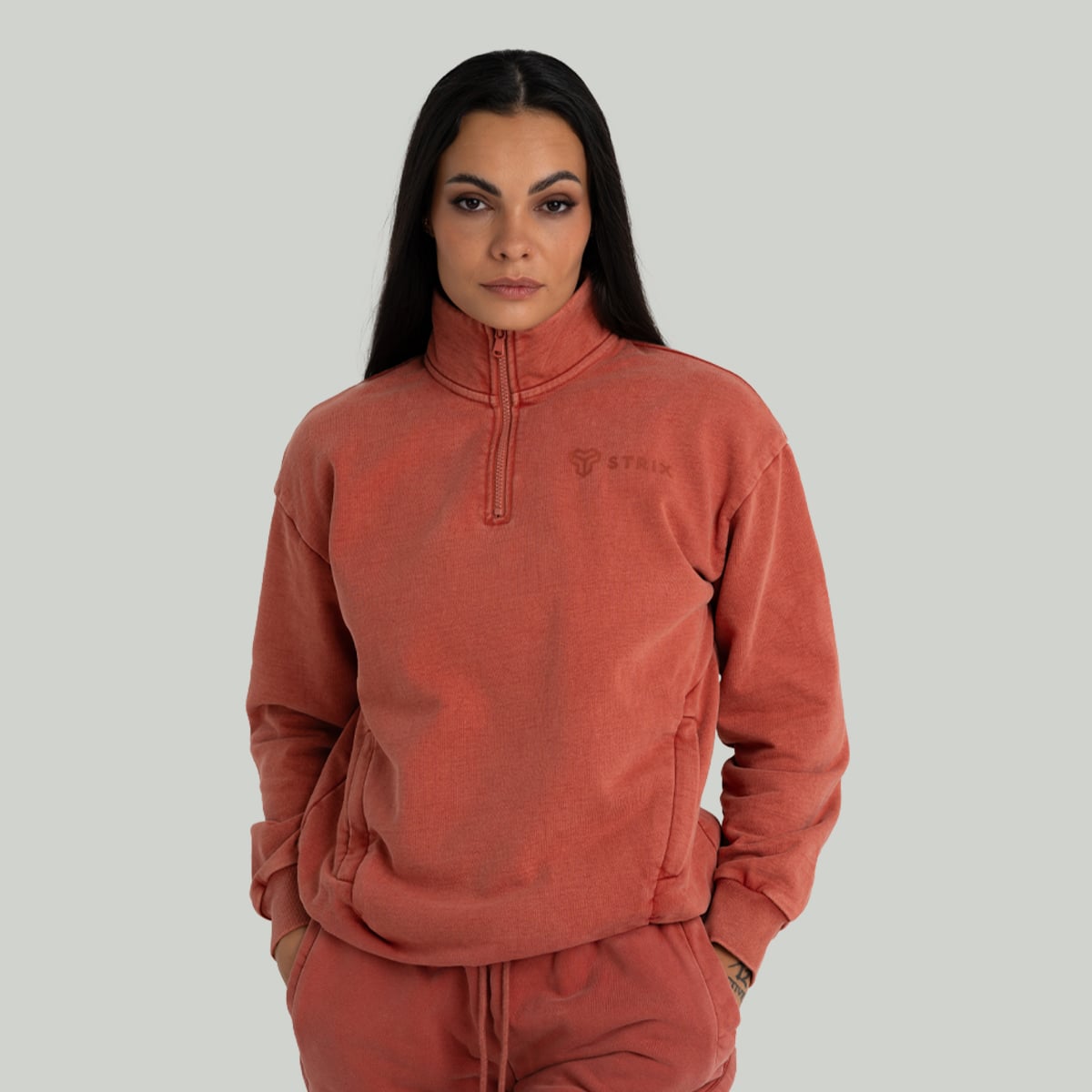 Women‘s Washed Jumper Terra - STRIX