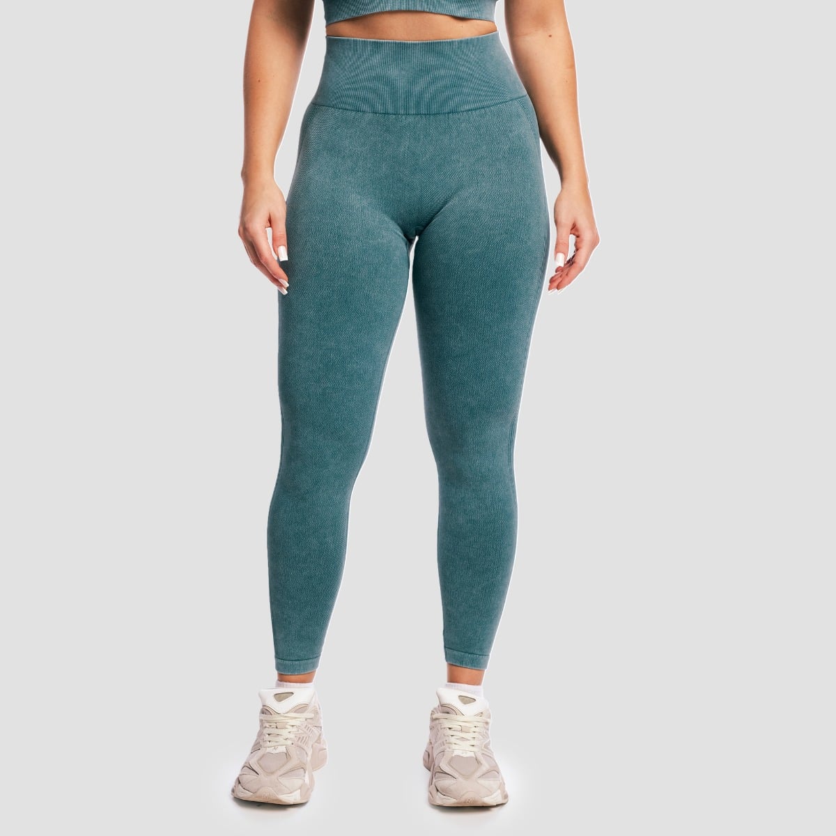 Women‘s Lift Seamless Leggings Petrol - GymBeam