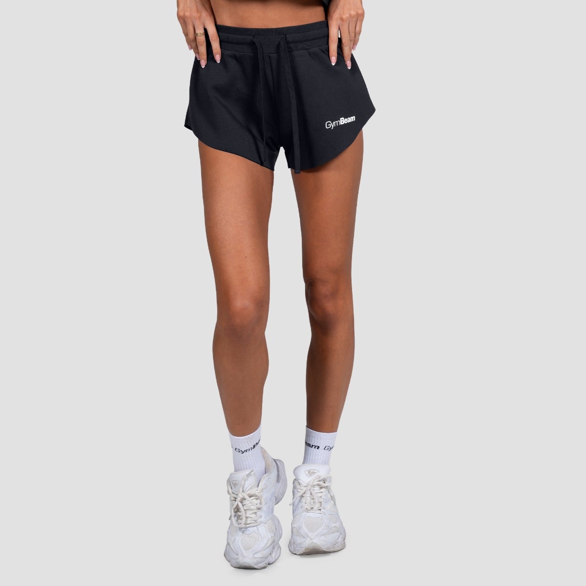Women‘s Relay Shorts Black - GymBeam