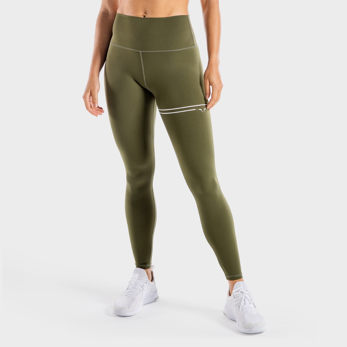 khaki sport leggings