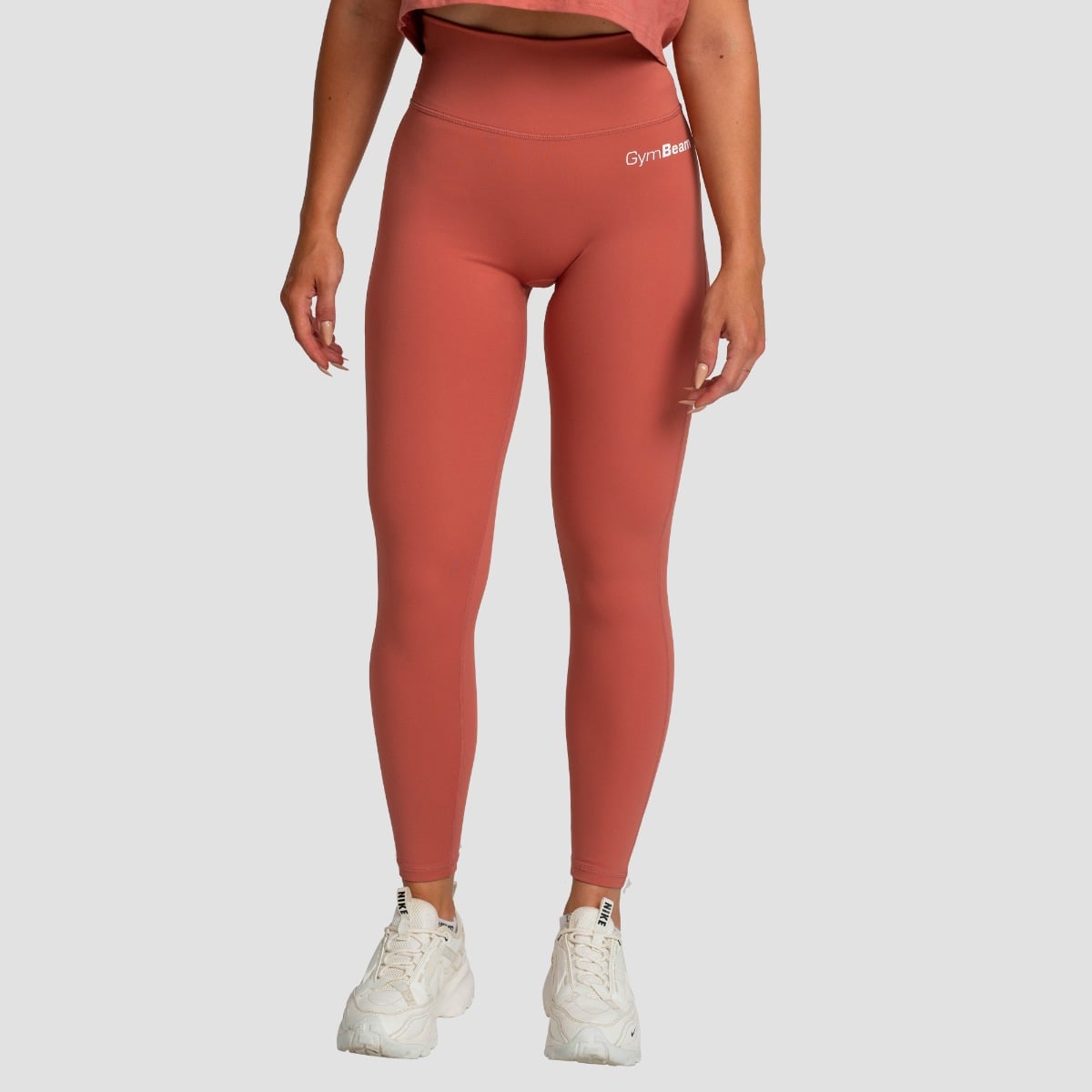 Women‘s Limitless High-Waisted Leggings Cinnamon - GymBeam