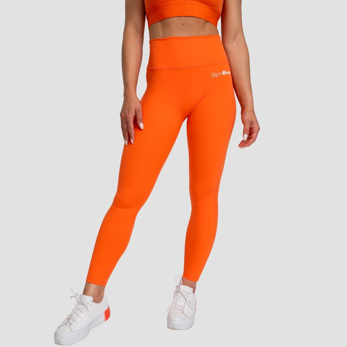 Women‘s Limitless High-Waisted Leggings Orange - GymBeam