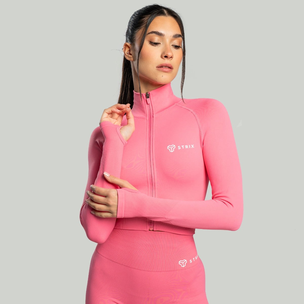 Women’s Seamless Cropped Top Sorbet - STRIX