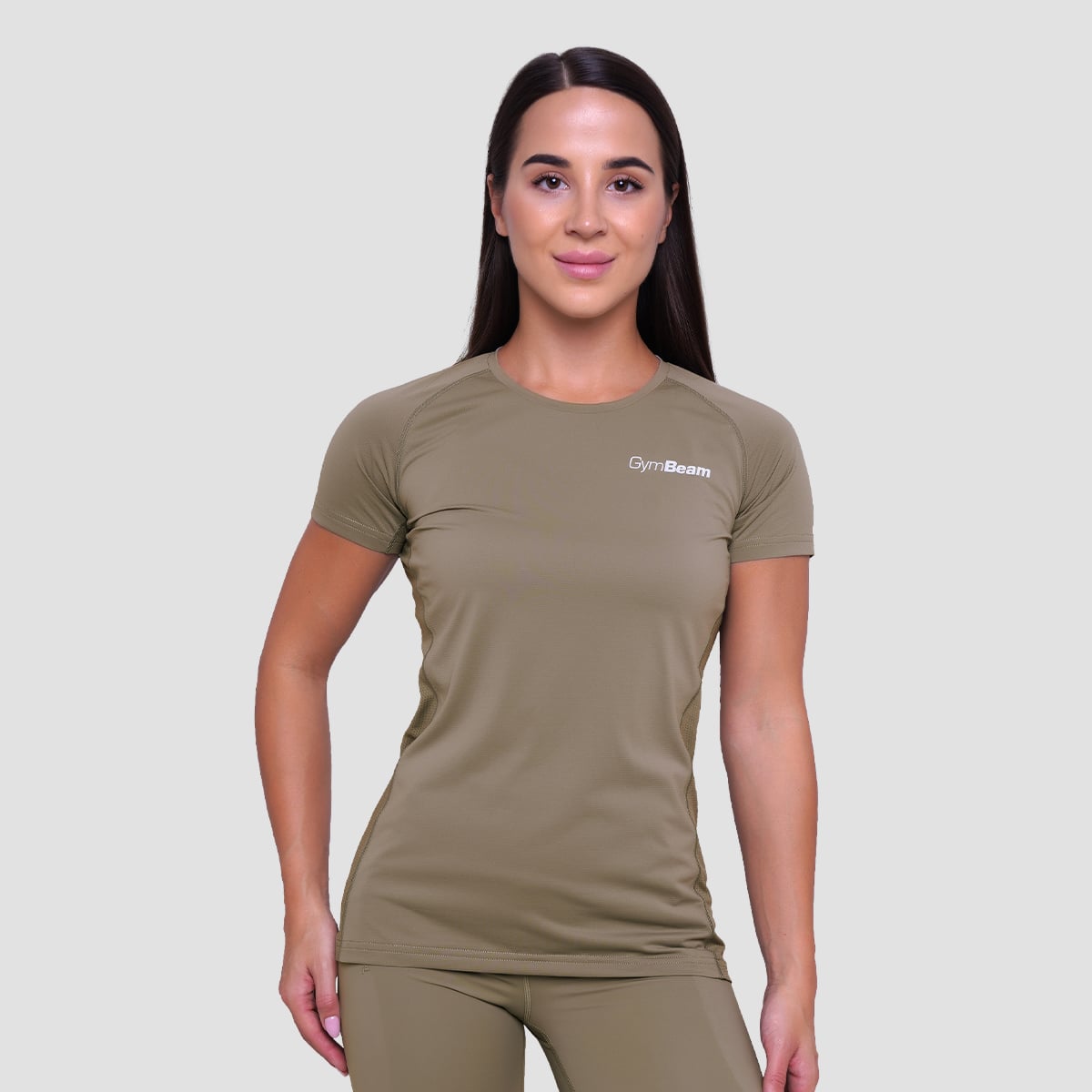 Women‘s Pulse Running T-Shirt Vetiver - GymBeam
