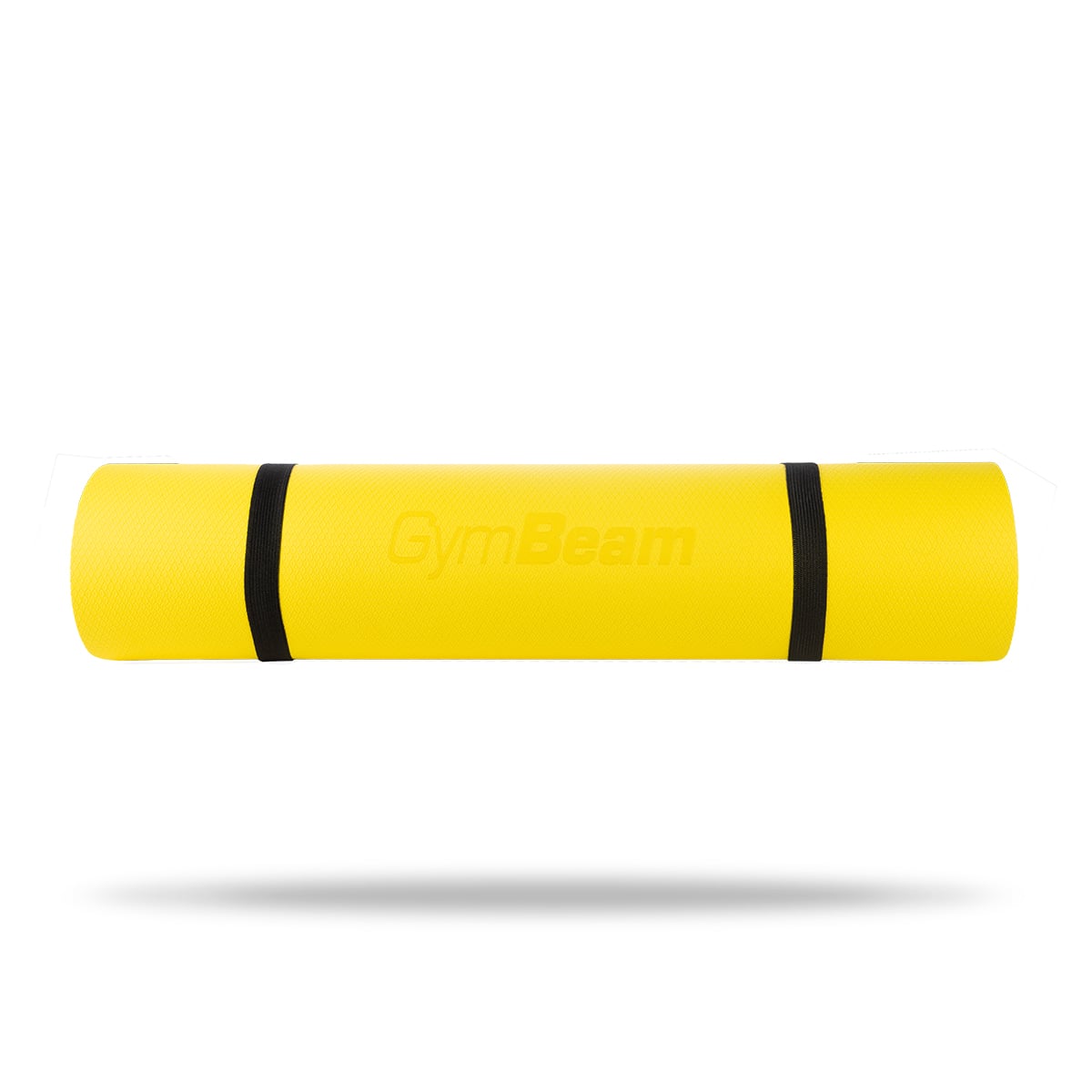 Dual Yoga Mat Grey/Yellow - GymBeam