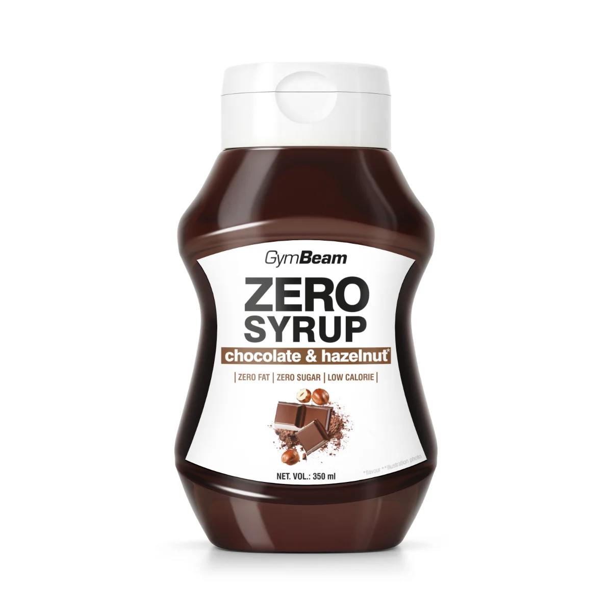 ZERO SYRUP Chocolate & Hazelnut - GymBeam