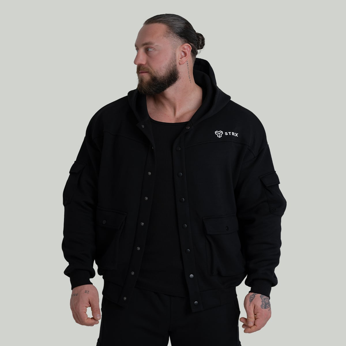 ZOA Relaxed Jacket Black - STRIX