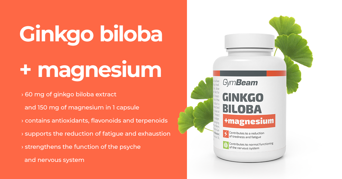 Ginkgo Biloba + Magnesium - GymBeam