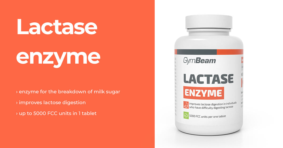 Lactase Enzyme - GymBeam