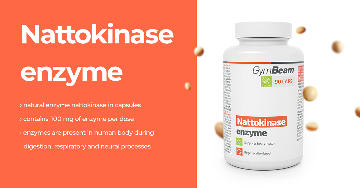 Nattokinase enzyme - GymBeam