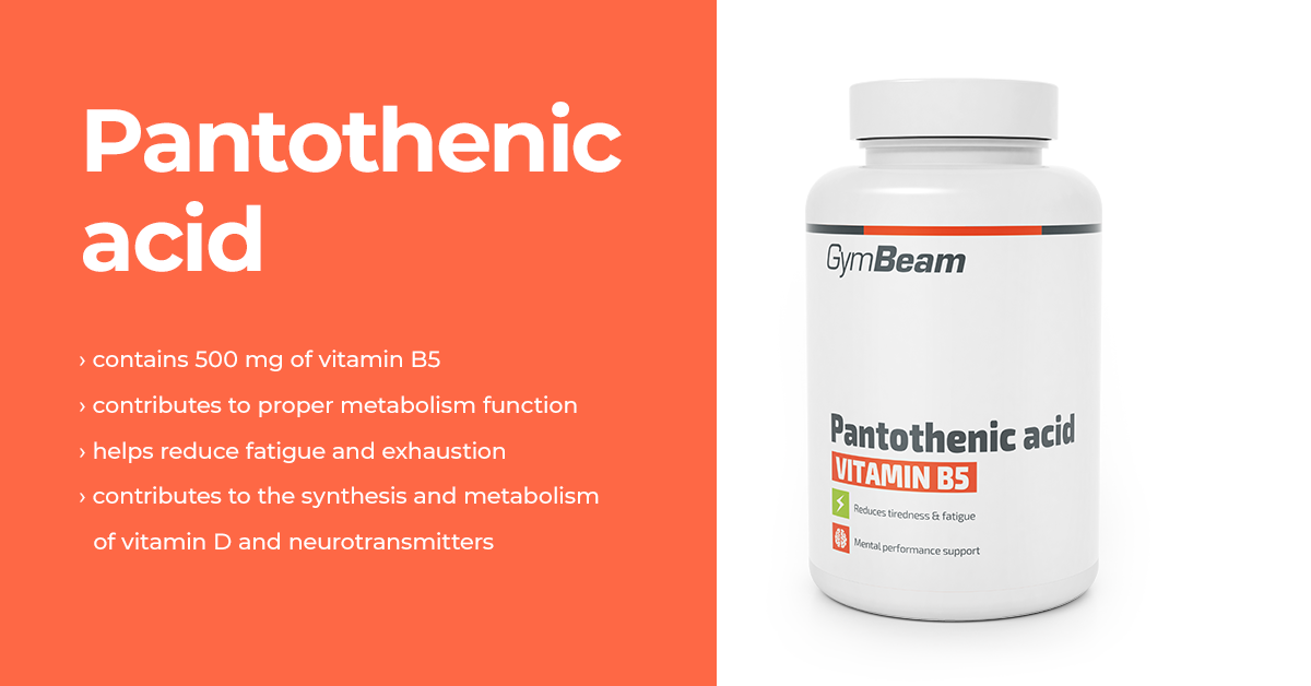 Pantothenic Acid - GymBeam