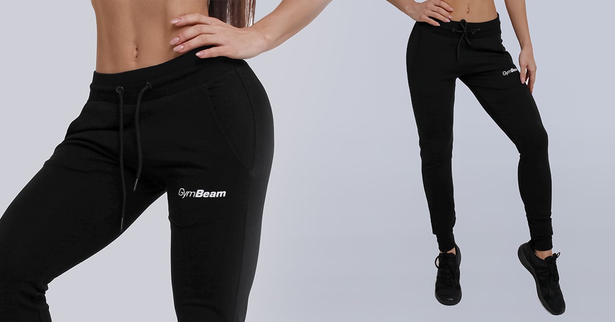 Urban Black Women's Sweatpants - GymBeam