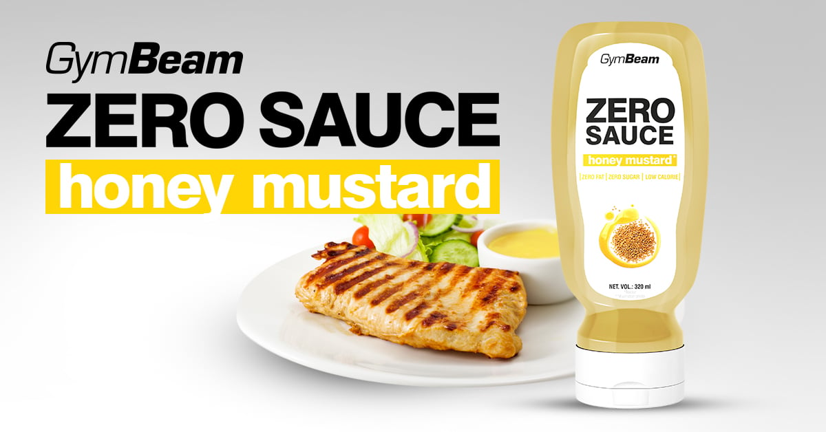 ZERO SAUCE Honey mustard - GymBeam