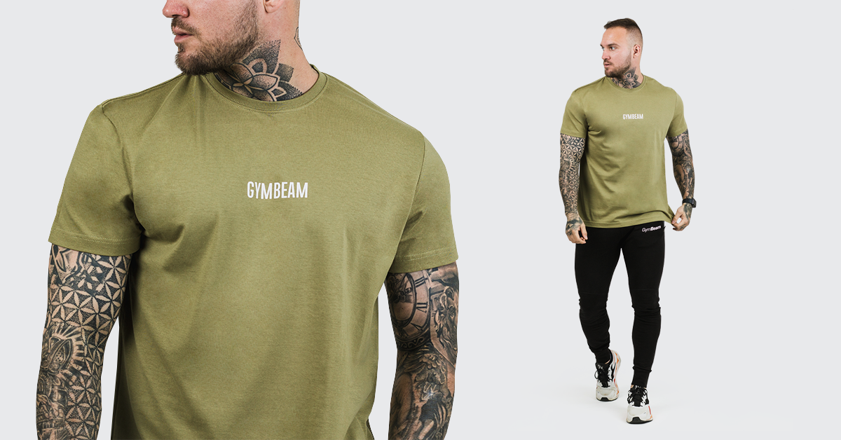 FIT T-Shirt Olive - GymBeam