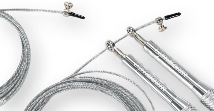Metal Jumping Rope Silver - Gymbeam