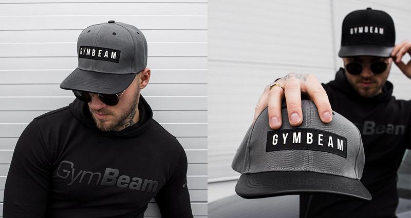 Baseball Cap Superior Snapback Grey - Gymbeam